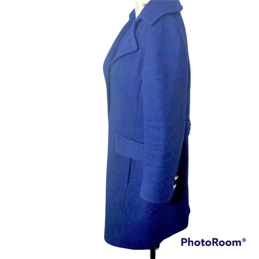 True vintage late 1960s 1970s pea coat - Picture 4 of 11